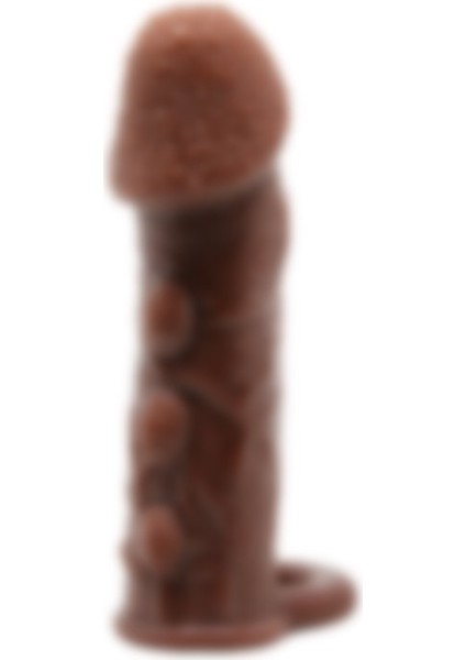 Lilitu Shop 3 cm Uzatmalı Damarlı Penis Kılıfı
