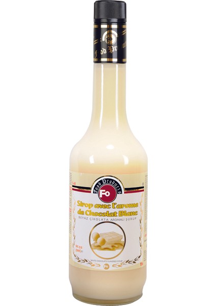 Beyaz Çikolata Aromalı Kahve ve Kokteyl Şurubu 700 ml