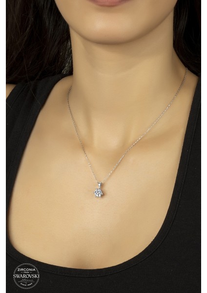 Swarovskı Tek Taş Kolye 25 fiyatları