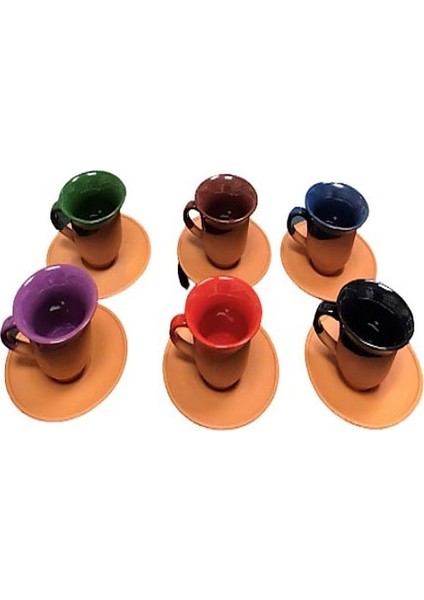 Sırlı Toprak Fincan Takımı