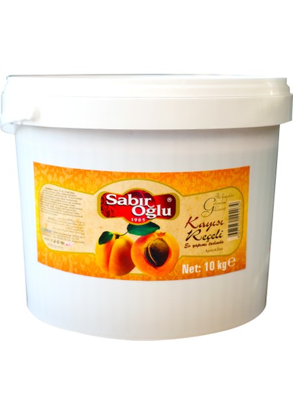 10 kg Reçel Pls Kova Kayısı