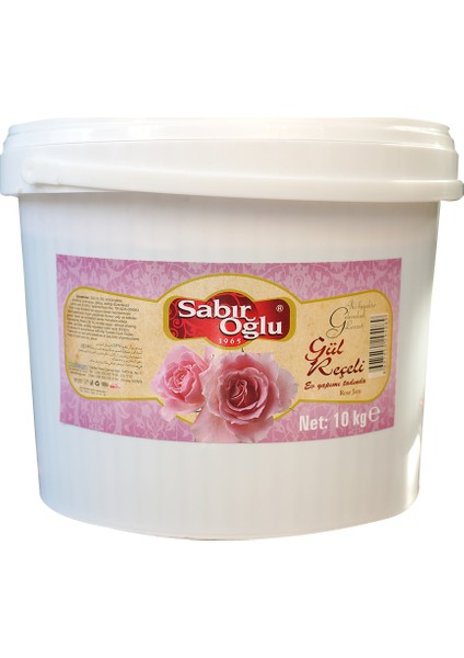 10 kg Reçel Pls Kova Gül