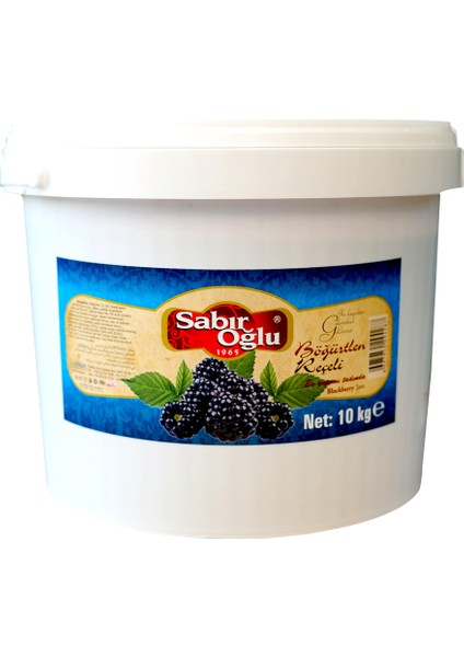 10 kg Reçel Pls Kova Böğürtlen