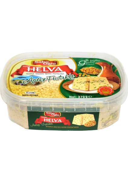 370 gr Helva Pls Kutu Fıstıklı