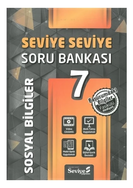 Seviye Yayınları 7.Sınıf Sosyal Bilgiler Soru Bankası