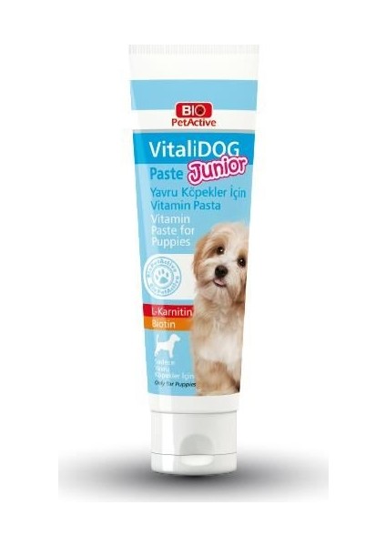 Vitalidog Junior Yavru Köpek Vitamin Macunu 100 ml