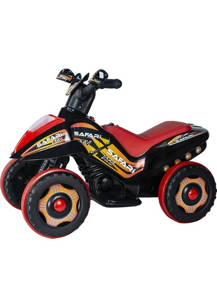 6V Akülü Işıklı ve Müzikli Mini Atv