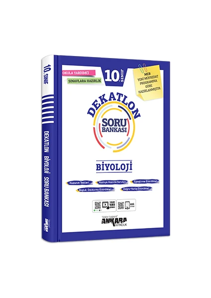 Ankara Yayıncılık Dekatlon 10.Sınıf Biyoloji Soru Bankası