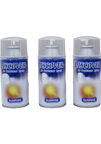 Dıscover Sunrise Oda Kokusu 320 ml x 3 Makinaya Uyumlu Sprey