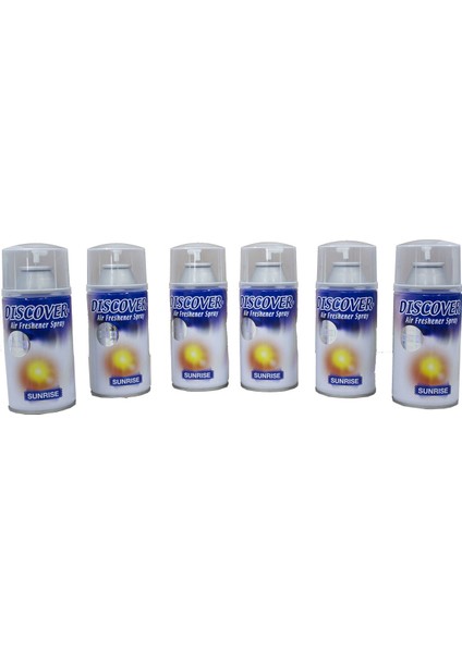 Dıscover Sunrise Oda Kokusu 320 ml x 6 Makinaya Uyumlu Sprey