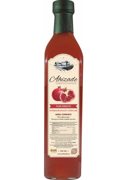 Nar Sirkesi - 500 ml