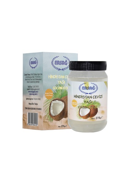 Hindistan Cevizi Yağı 270 Gr.