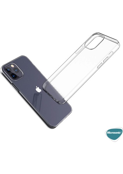 Apple iPhone 12 Pro Kılıf Transparent Soft Şeffaf