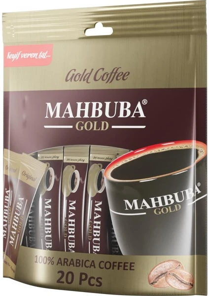 Gold Coffee Arabica Kahve Tam Kıvamında 20 x 2gr Stick