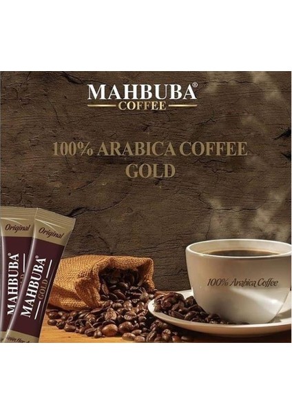 Gold Coffee Arabica Kahve Tam Kıvamında 20 x 2gr Stick