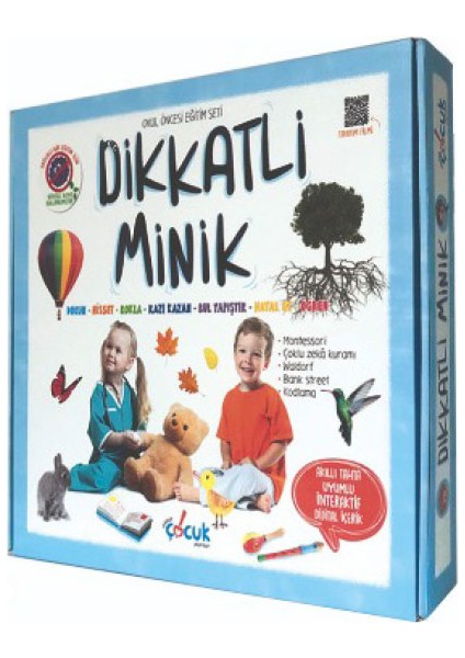 Dikkatli Minik - 3 - 6 Yaş