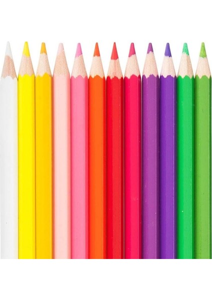 Karton Kutu Boya Kalemi 12 Renk Yarım ve Tam Boy 2'li fırsatları