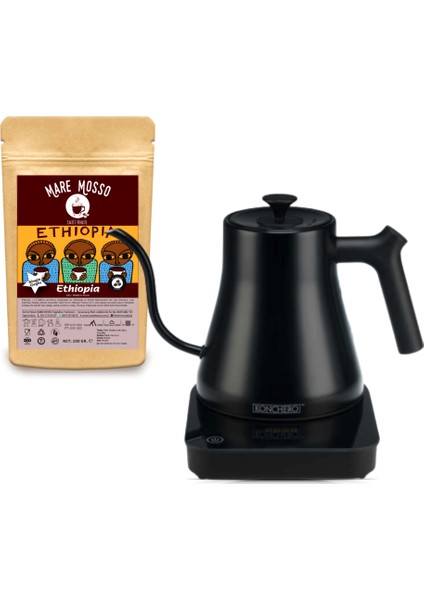 AS-21267A Kettle + 250 gr Ethiopia Sidamo Kahve