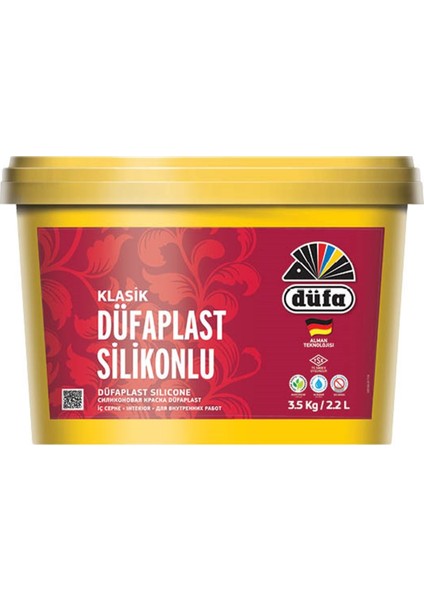 İç Cephe Duvar Boyası Klasik Düfaplast Silikonlu 2.2 Lt Şampanya