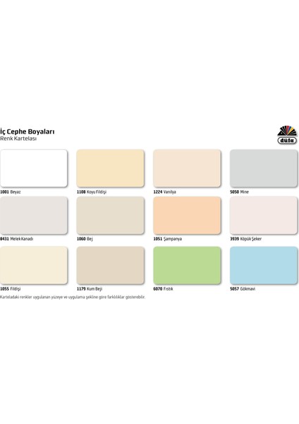 İç Cephe Duvar Boyası Klasik Düfaplast Silikonlu 2.2 Lt Şampanya fiyatları