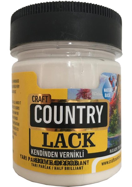 Kedinden Vernikli Lack Hobi Boyası 120 cc 4004 Krem
