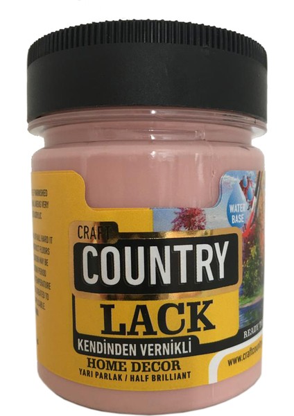 Kedinden Vernikli Lack Hobi Boyası 120 cc 4013 Pudra Pembe