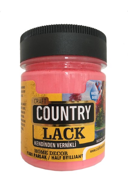 Kedinden Vernikli Lack Hobi Boyası 120 cc 4014 Pembe