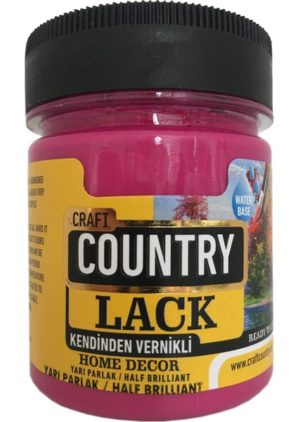 Kedinden Vernikli Lack Hobi Boyası 120 cc 4021 Fuşya