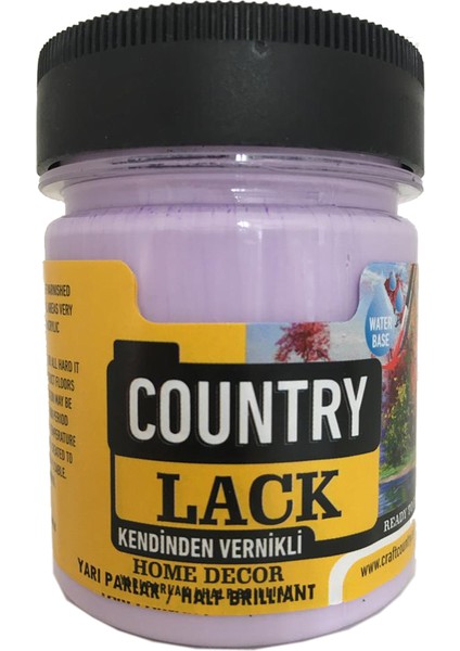 Kedinden Vernikli Lack Hobi Boyası 120 cc 4027 Açık Lila