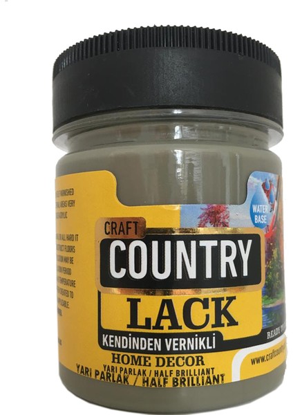 Kedinden Vernikli Lack Hobi Boyası 120 cc 4048 Kayrak Gri