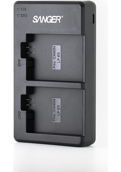 Lp-E5 Canon 2'li USB Şarj Aleti