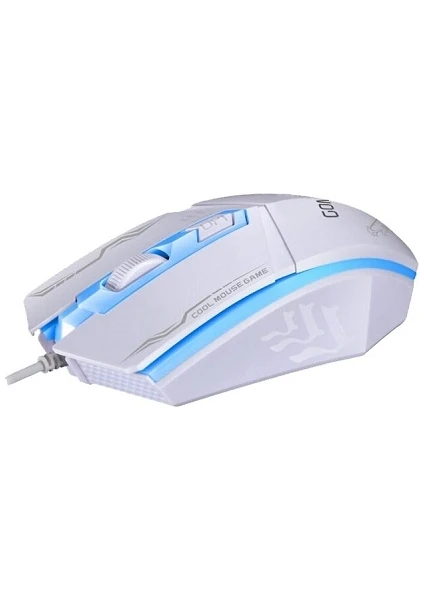 Gomax M1 Gaming Rgb Işıklı Oyuncu Fare Gaming Mouse Beyaz