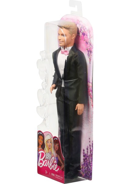 Smokinli Ken Damat Bebek Sarı Saçlı DVP39