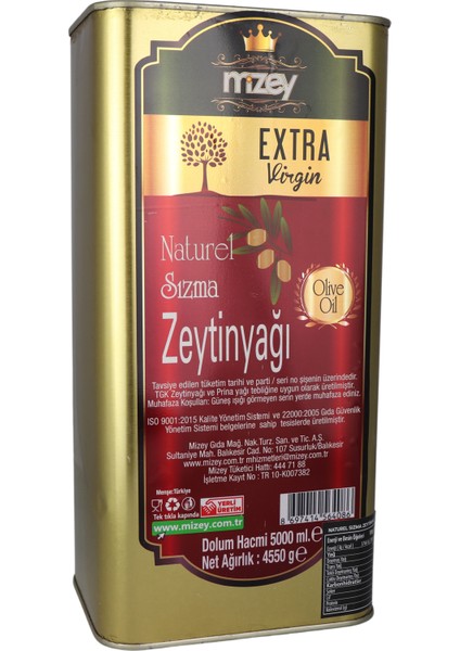 Sızma Zeytinyağı 5 lt