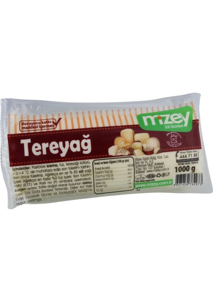 Tereyağ 1000 gr