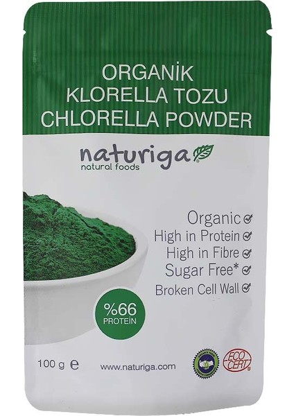 Organik Chlorella Tozu 100 gr