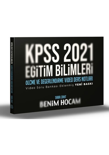 KPSS 2021 Eğitim Bilimleri Ölçme Ve Değerlendirme Video Ders Notları