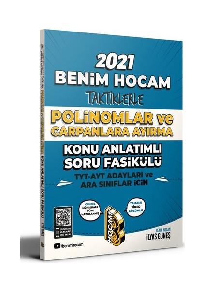 TYT-AYT 2021 İçin Taktiklerle Polinomlar Ve Çarpanlara Ayırma Konu Anlatımlı Soru Bankası Fasikülü