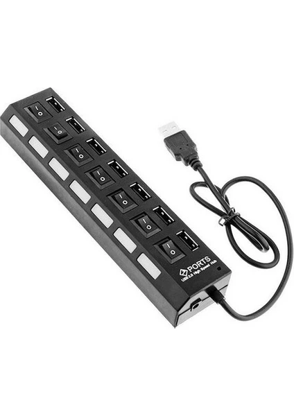 HR103 USB 2.0 Hub 7 Port USB Çoklayıcı