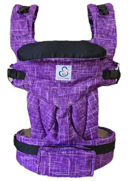 Her Yöne Kırçıllı Menekşe Ergonomik Kanguru