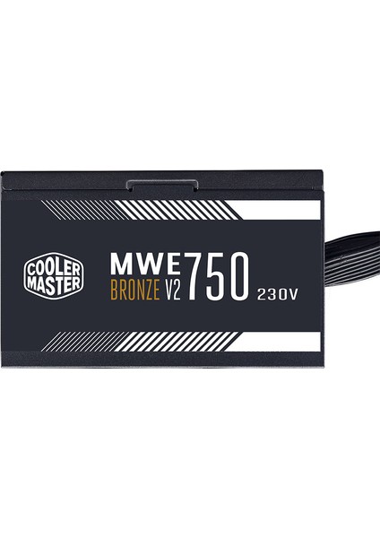 Cooler Master MWE 750W 80+ Bronze 2 x EPS Aktif PFC 120 mm Fanlı PSU (MPE-7501-ACABW-BEU)