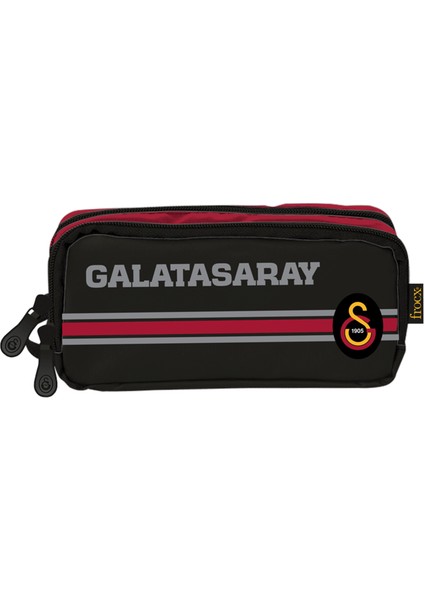 Galatasaray Çift Gözlü Kalem Çantası Pena G-Rey OTTO-3810