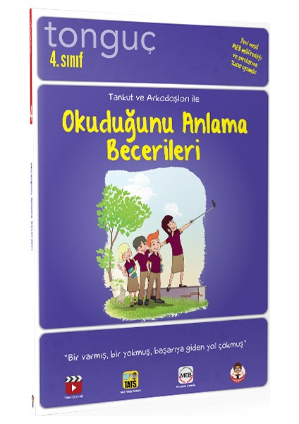 Tonguç Akademi 4. Tüm Dersler Soru Bankası ve Okuduğunu Anlama Becerileri - 2 Kitap