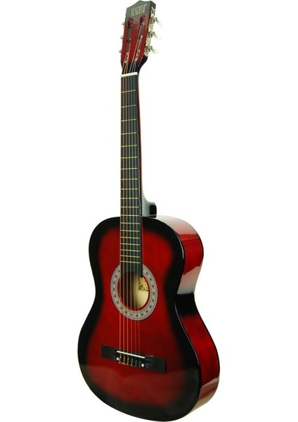 Klasik Gitar Öğrenci Kırmızı Sesenta SSC38RB