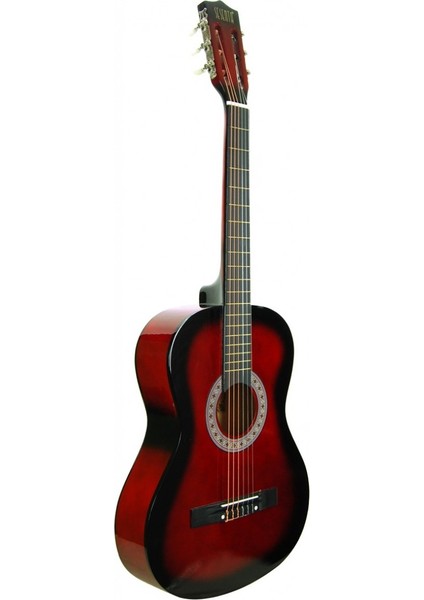 Klasik Gitar Öğrenci Kırmızı Sesenta SSC38RB