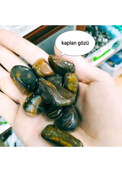 Kaplangözü Doğal Taş Tamburlanmış Parça Stres Taşları