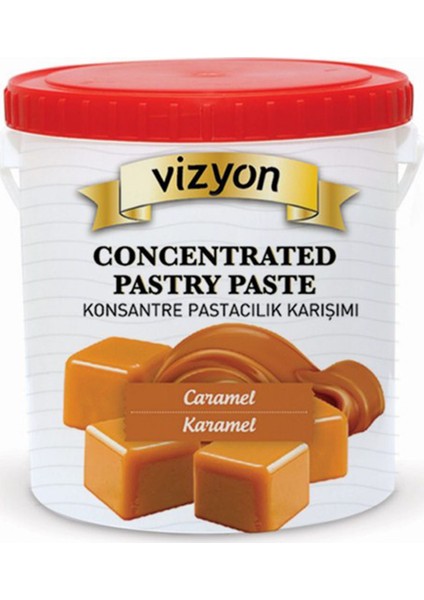 Karamel Konsantre Pastacılık Karışımı 2,5 kg