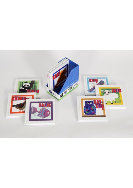 Kitap Sevdiğim Hayvanlar 8'li Set