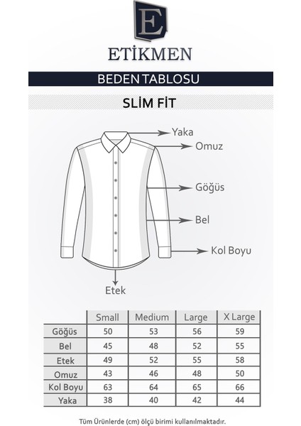 Bordo Lacivert Kareli Slimfit Hediye Kutulu Erkek Gömlek