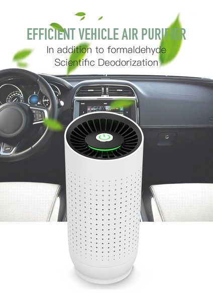 Akıllı Sensör Mini Hava Temizleyici Otomatik Hız Ayarlı USB (Yurt Dışından)